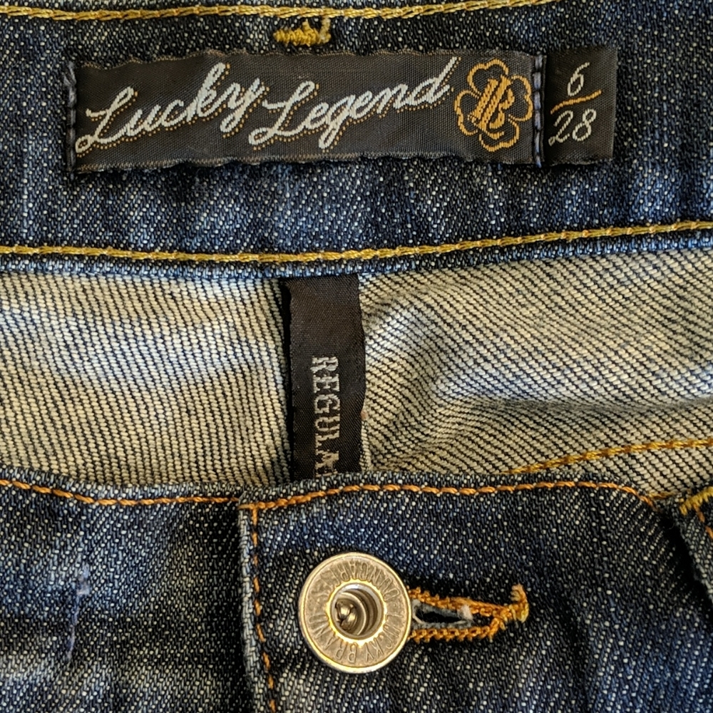 Lucky Brand Zoe Boot Jeans Size 6 - Picture 9 of 11